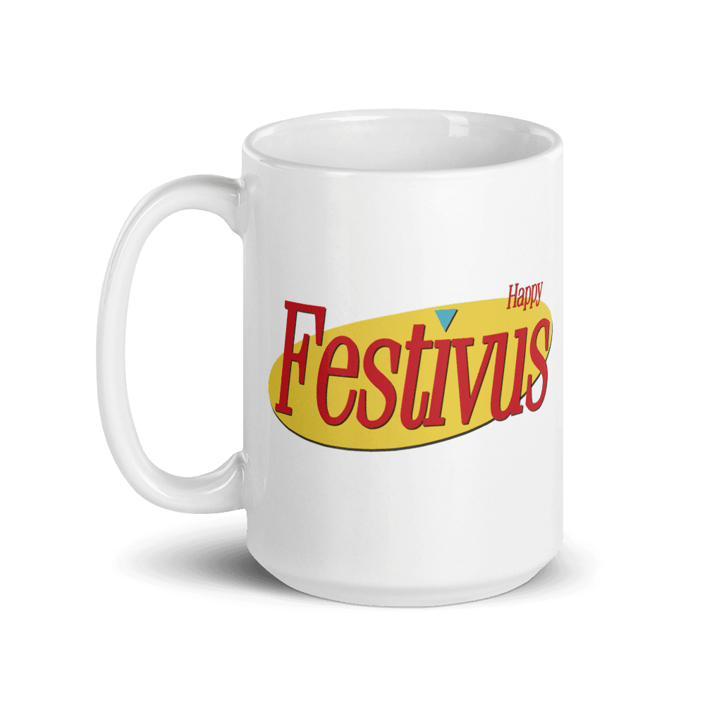 Happy Festivus for the Rest of Us, Seinfeld Mug - 2 SIZES - 1 COLOR -