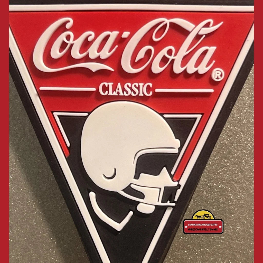 Vintage NFL Coke Coca-Cola Keychain 1990s Unopened Package