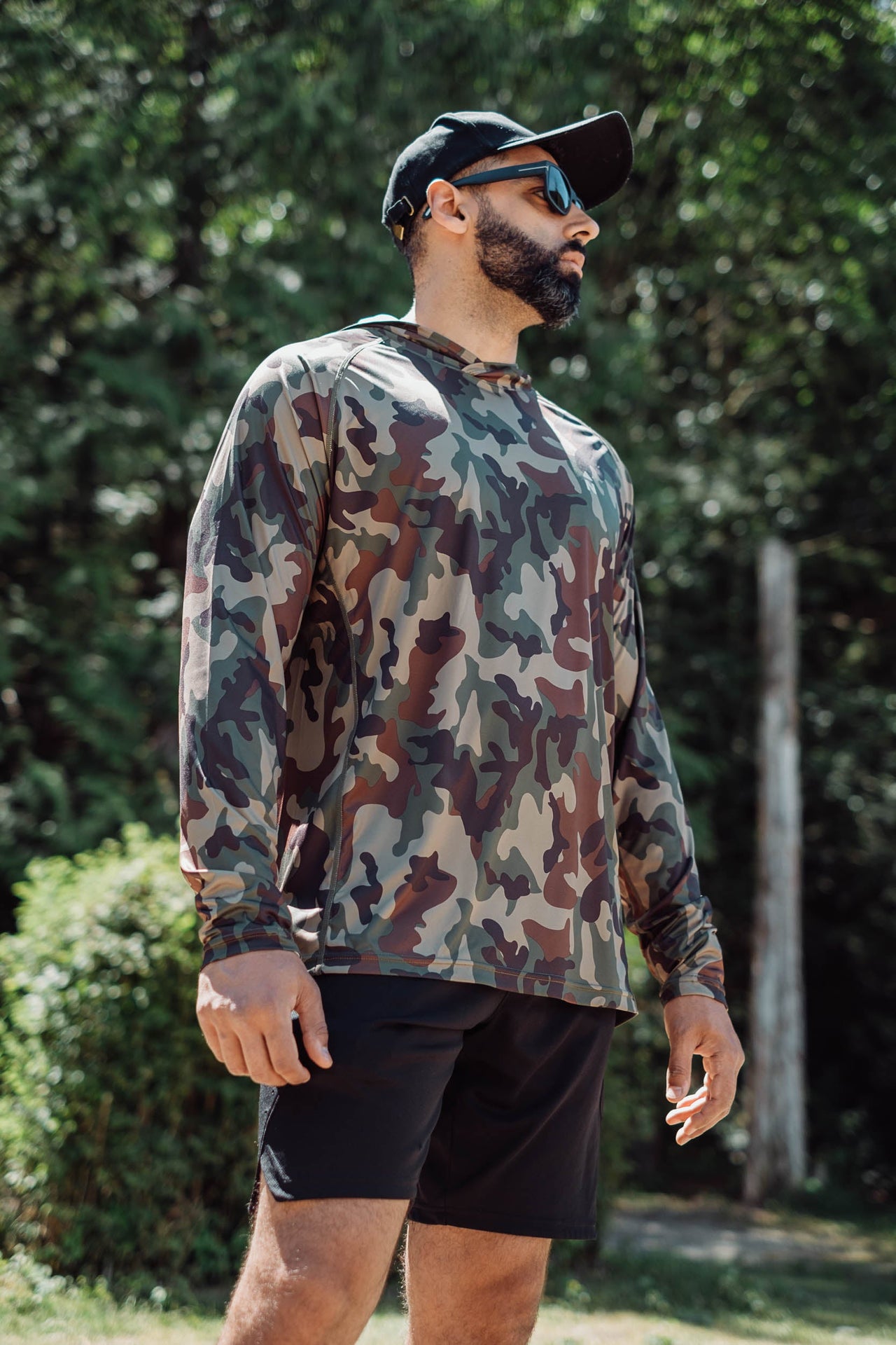 "UPF 50" Summer Cooling Hoodie - 5 CAMOS / COLORS -