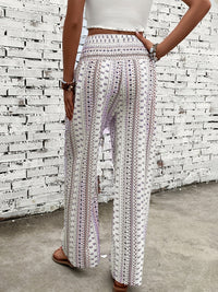 Thumbnail for Printed Wide Leg Pants - Beach or Everday - T - 5 COLORS -