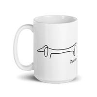 Thumbnail for Pablo Picasso Dachshund Dog (Lump) Artwork Mug - 2 SIZES - 1 COLOR -