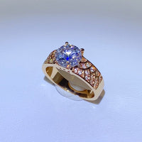 Thumbnail for 1.5 Carat 925 Sterling Silver Moissanite Ring