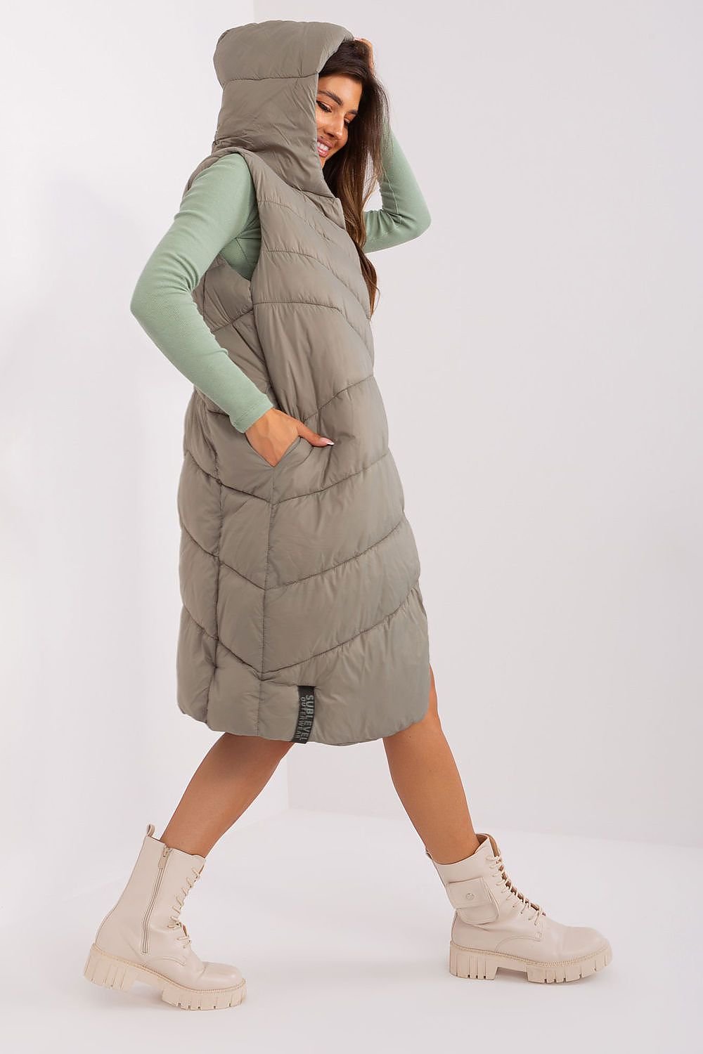 Sublevel - Hooded Gilet vest - 1 COLOR -