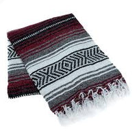 Thumbnail for OMSutra - Yoga Studio Handwoven Classic Falsa Mexican Blanket - 74