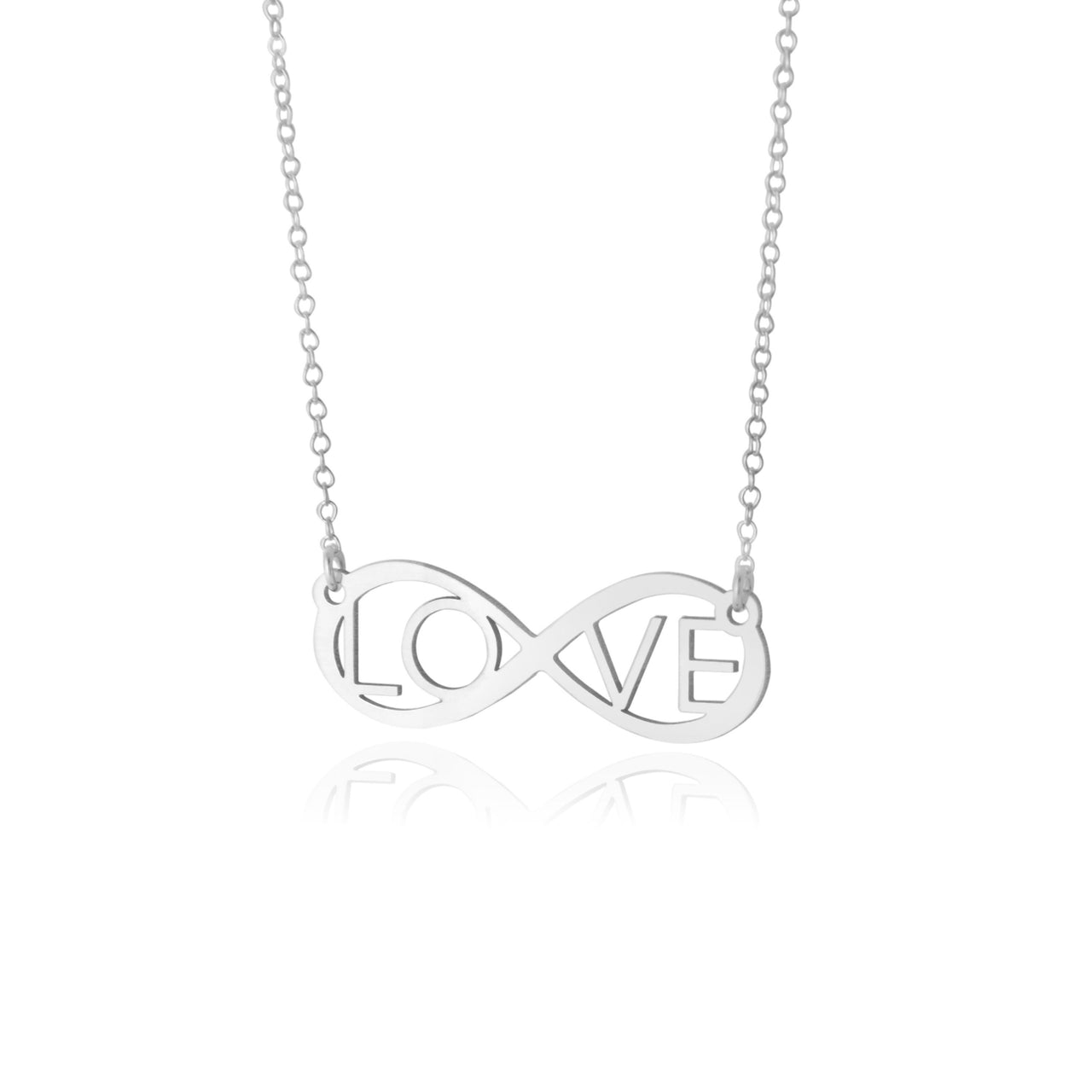 Sincerely Silver - Eternal Love Necklace - 1 FINISH -