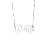 Thumbnail for Sincerely Silver - Eternal Love Necklace - 1 FINISH -