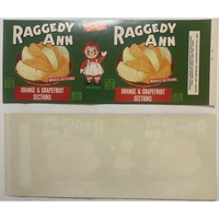 Thumbnail for Vintage 1960s ⭐️ Raggedy Ann Can Label, Chicago, IL, American and Illinois Icon!