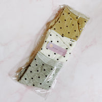 Thumbnail for Precious Polka Dot Socks Set  - 3 PAIRS -