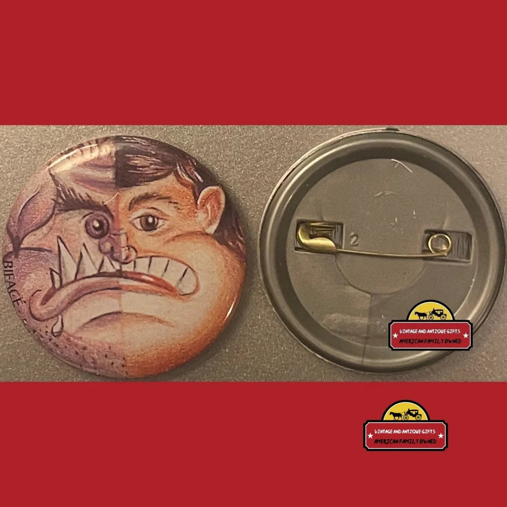 Vintage Biface Pin Madballs and Garbage Pail Kids Inspired 1980s