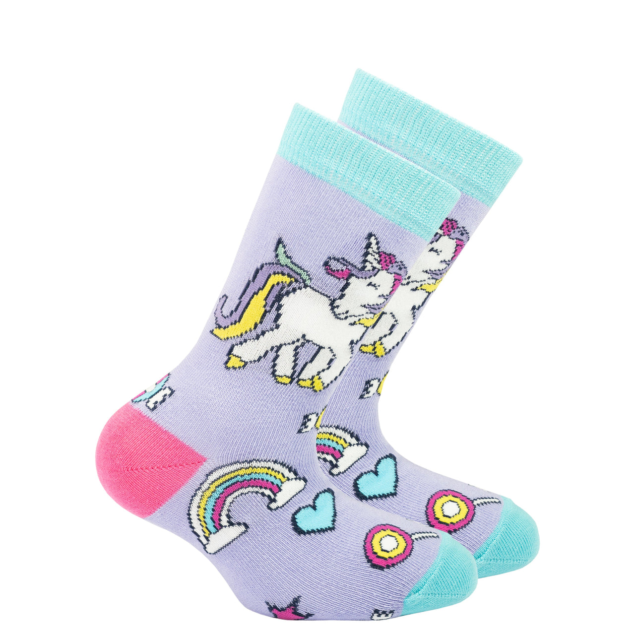 Kids Unicorn Socks - 1 COLOR -