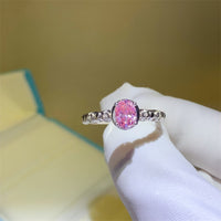 Thumbnail for 1 Carat Moissanite 925 Sterling Silver Ring