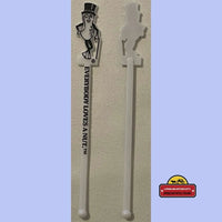 Thumbnail for Vintage Planters Mr. Peanut Swizzle Stick, Stirrer, 1950s - 1980s, Rip 1916 - 2020, Everybody Loves a Nut