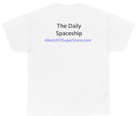 Thumbnail for Galaxy Oasis Resort, Alien T-Shirt, the Daily Spaceship - 2 COLORS -