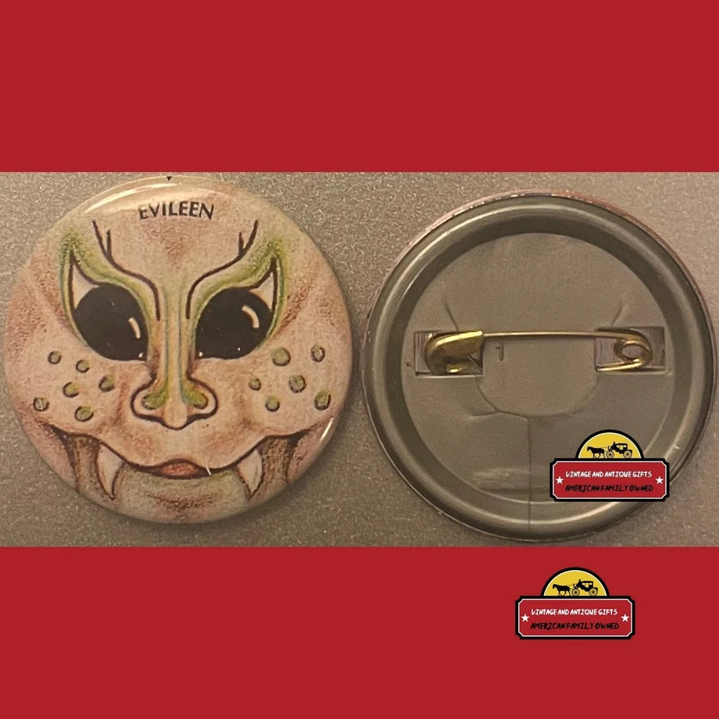 Vintage Evileen Pin Madballs and Garbage Pail Kids Inspired 1980s