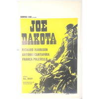 Thumbnail for Rare Vintage 🤠 1971 Shoot Joe, and Shoot Again, Joe Dakota Belgium Movie Poster