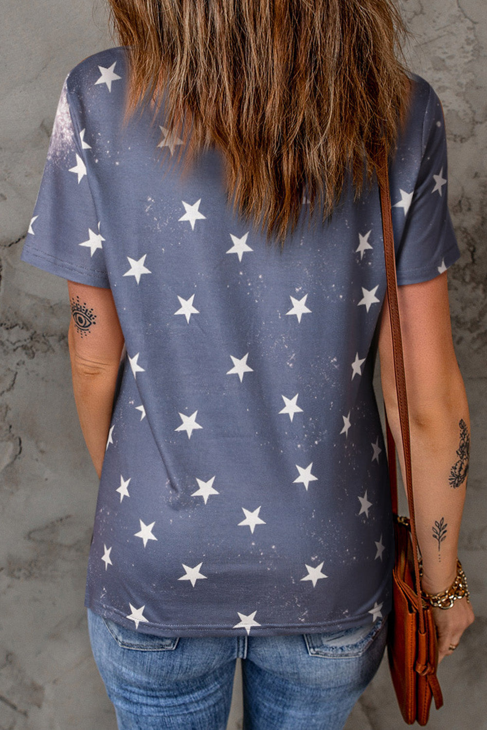 Letter Graphic Round Neck Short Sleeve T-Shirt - T - 1 COLOR -