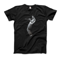 Thumbnail for Miles Davis Playing His Trumpet Artwork T-Shirt - 4 STYLES - 4 COLORS -