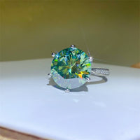 Thumbnail for 10 Carat Moissanite 925 Sterling Silver Ring