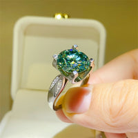 Thumbnail for 5 Carat Moissanite Zircon 925 Sterling Silver Ring