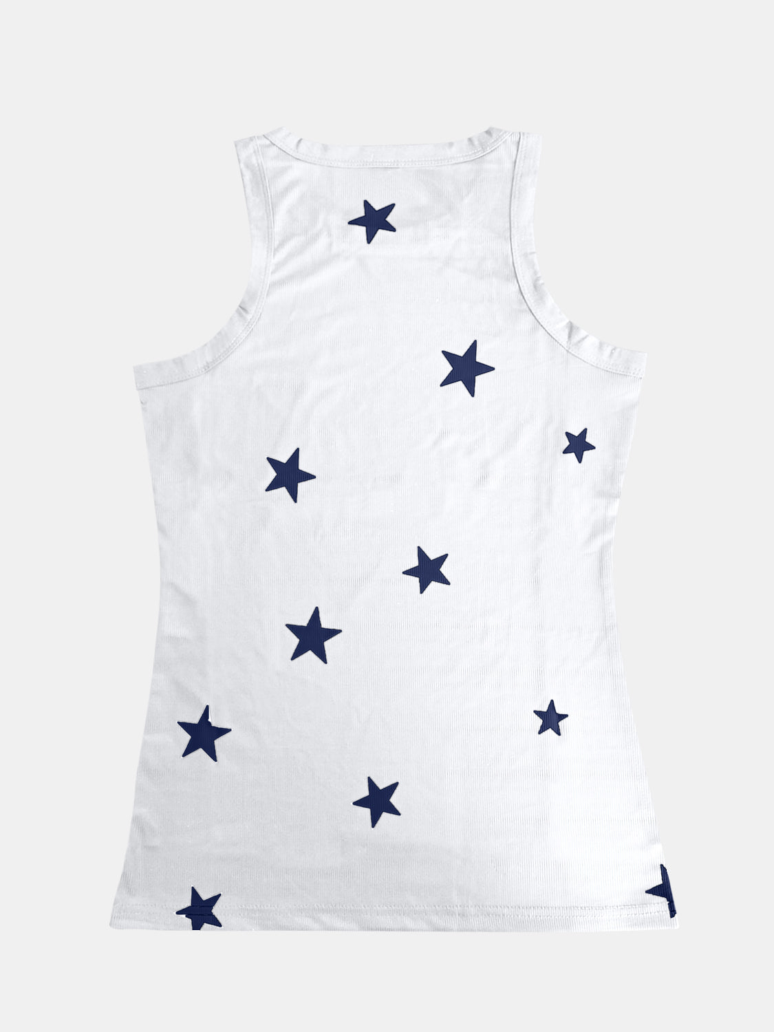 Full Size Star Round Neck Tank - T - 3 COLORS -