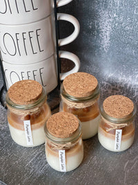 Thumbnail for Coffee Lover Soy Wax Candle Glass Jar With Lid - 2 SIZES - 2 FRAGRENCES -