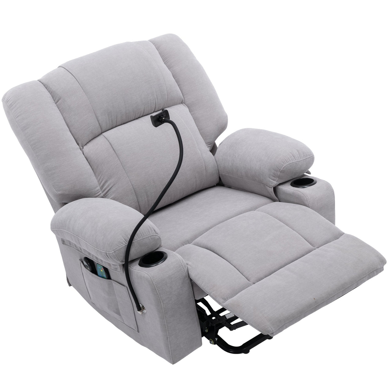 Power Lift Recliner Chair Electric Recliner for Elderly Recliner Chair With Massage and Heating Functions, Remote, Phone