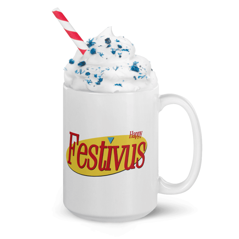 Happy Festivus for the Rest of Us, Seinfeld Mug - 2 SIZES - 1 COLOR -