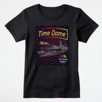 Thumbnail for Time Dome Alien Spaceship T-Shirt - 2 COLORS -