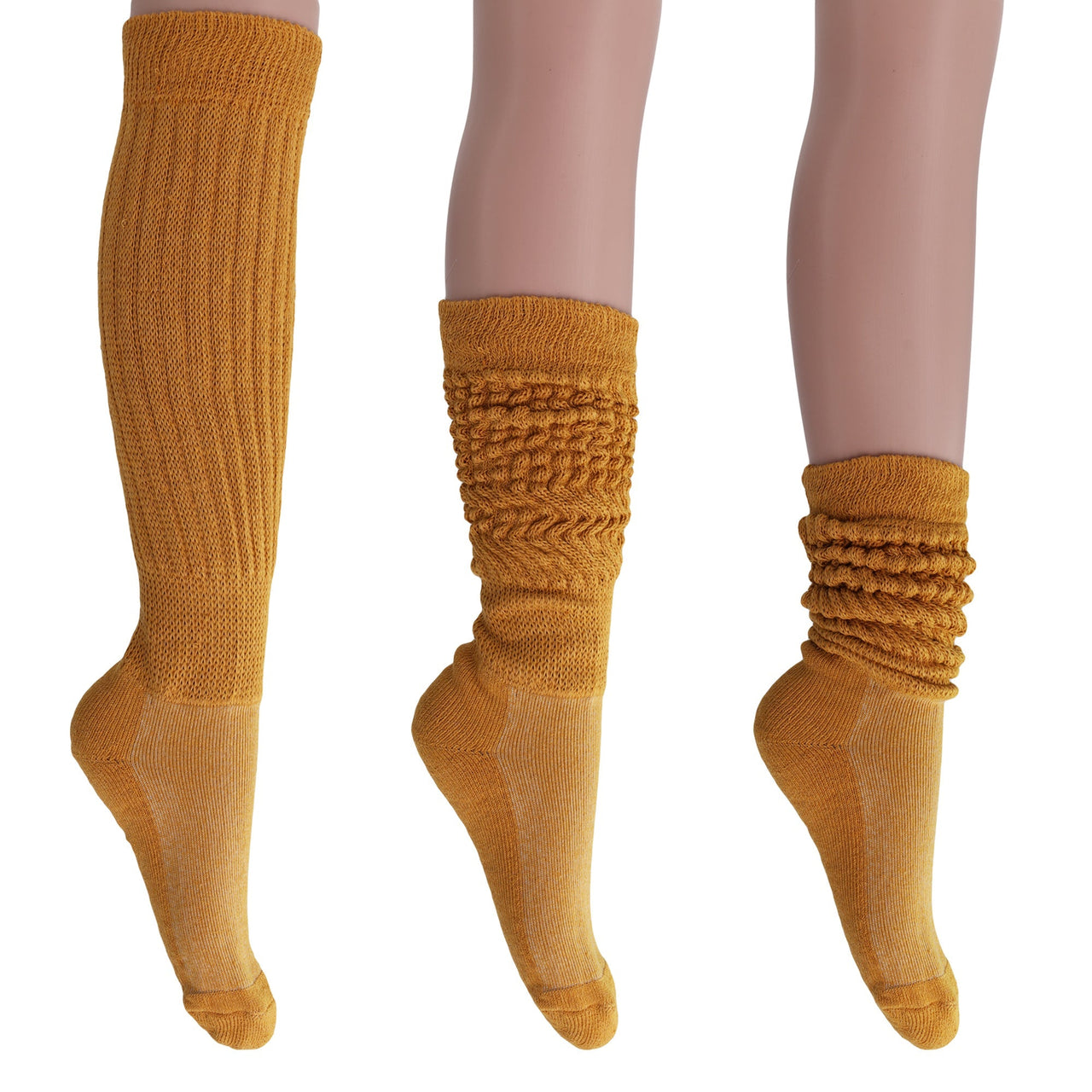 6 Pairs Extra Long Heavy Slouch Socks Shoe Size 5 to 10 - 29 COLORS -