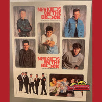 Thumbnail for Vintage 1989 NKOTB New Kids on the Block Stickers, Boston, MA, Highly Collectible!