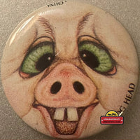 Thumbnail for Vintage Hog Head Pin Madballs and Garbage Pail Kids Inspired 1980s