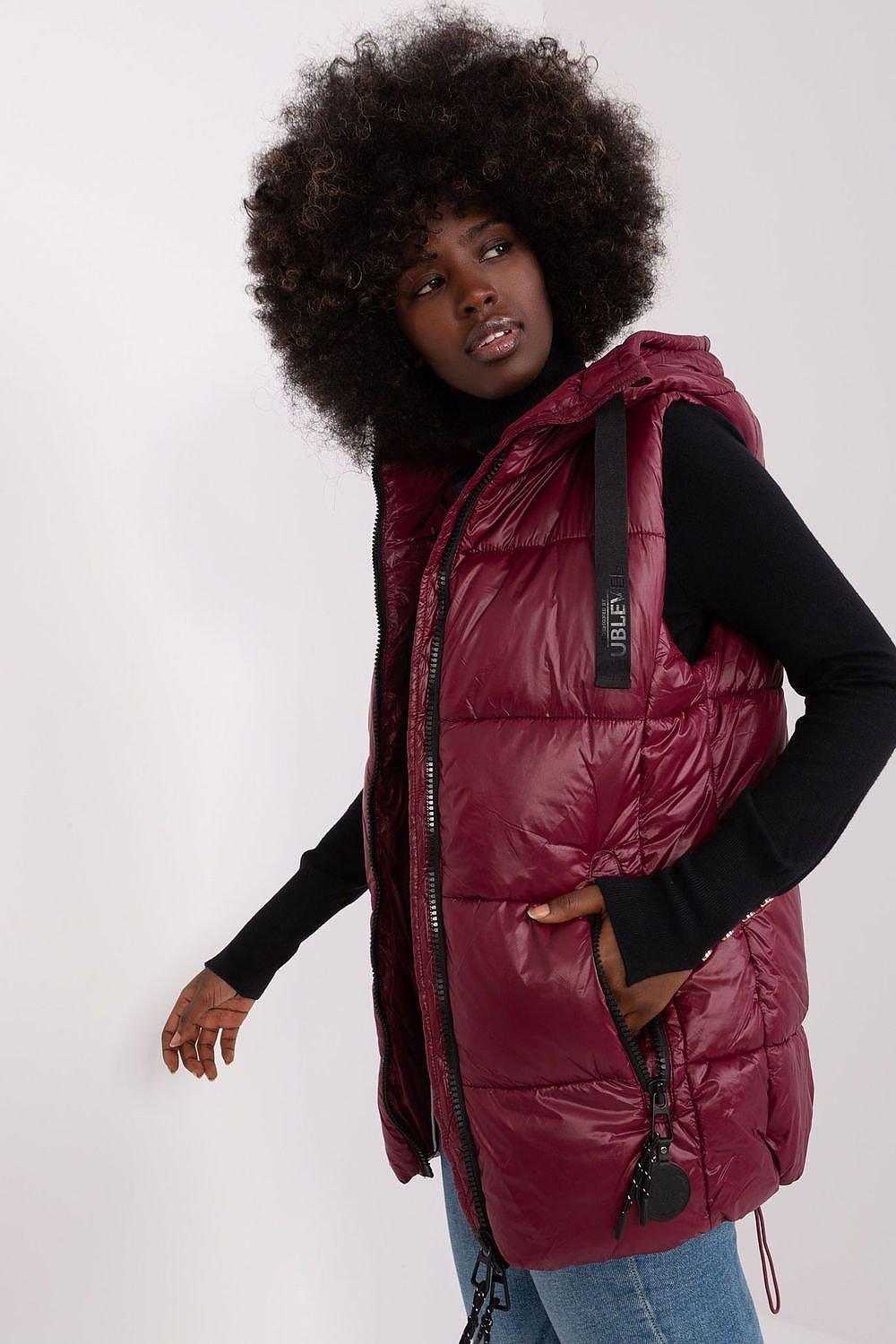 Sublevel - Hooded Gilet vest - 1 COLOR -