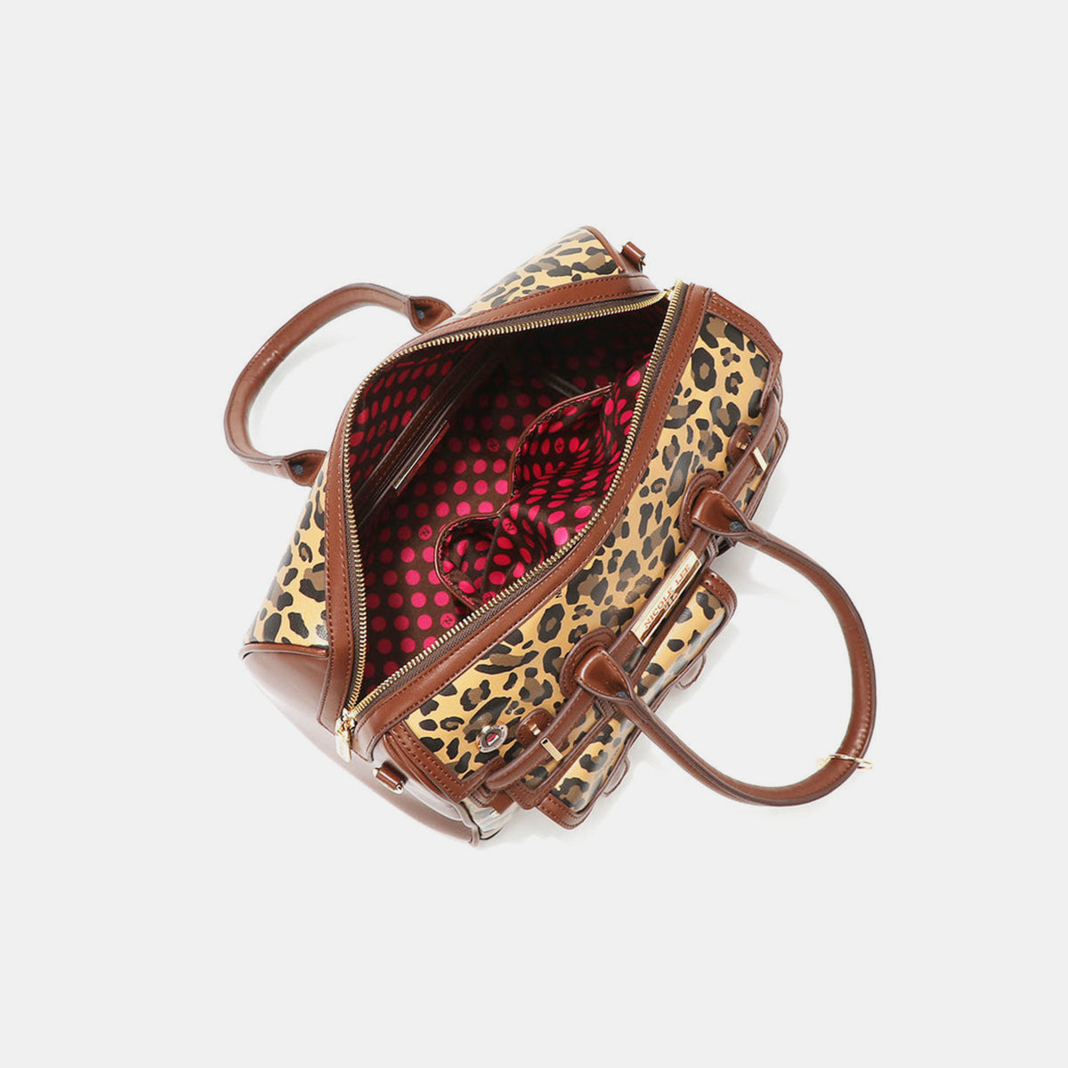 Nicole Lee USA Leopard Boston Bag - T - 1 COLOR -