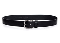 Thumbnail for Jkel - Everest Black Leather Veg Tanned Men Belt -