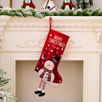 Thumbnail for Printed Christmas Stocking Hanging Dangling legs & feet  - [5-10 DAY DELIVERY] - 21.7