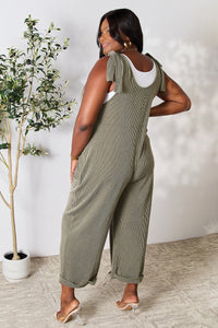 Thumbnail for Celeste Full Size Straight Overall with Pockets - SIZES S THRU 3XL - T - 1 COLOR -