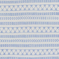 Thumbnail for Slate & Salt - Stripe Block Print Roundie Beach Blanket - 1 COLOR -