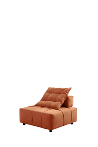 Thumbnail for Modular Sectional Single Sofa,Armless Chair With Removable Back Cushion -33.1