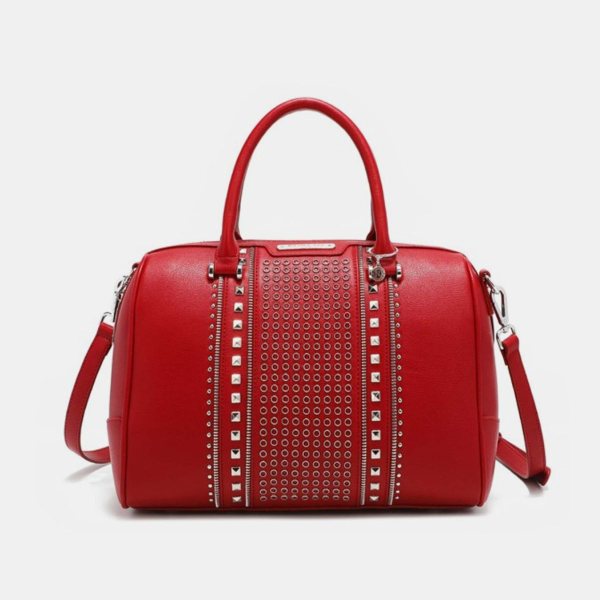 Nicole Lee USA Studded Boston Bag - T - 1 COLOR -