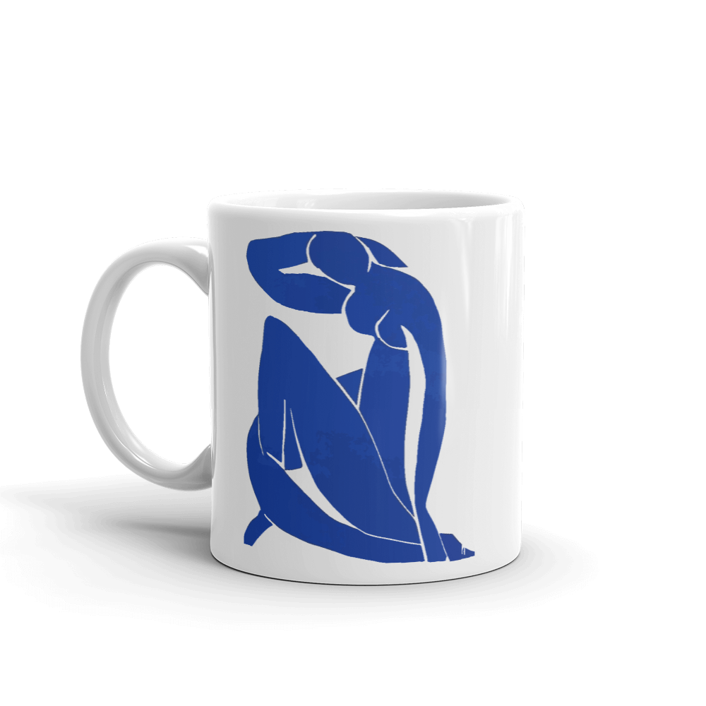 Henri Matisse Blue Nude 1952 Artwork Mug - 2 SIZES - 1 COLOR -