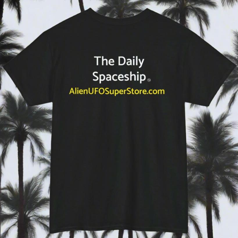 Astral Vista T-Shirt, Daily Spaceship Tee, Alien T-Shirt - 2 COLORS -