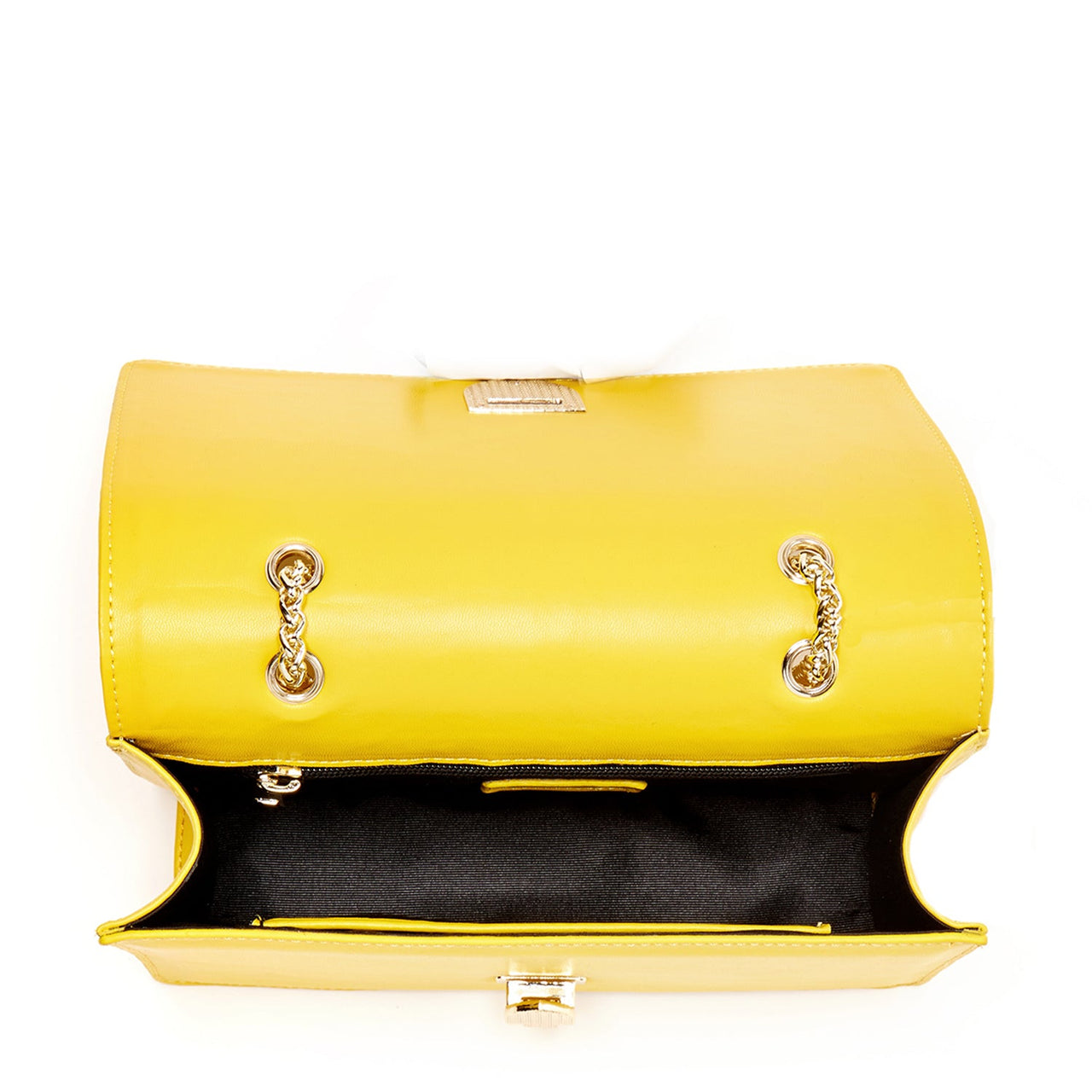 Josie Mustard Yellow Leather Purse -