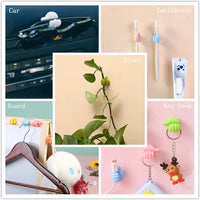 Thumbnail for Multifunctional Cable Organizer Clip Holder Thumb Hooks Wire Wall Hooks Hanger Storage Cable Holder for Earphone Mouse Car Home