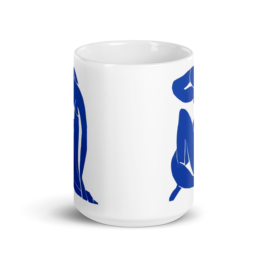 Henri Matisse Blue Nude 1952 Artwork Mug - 2 SIZES - 1 COLOR -