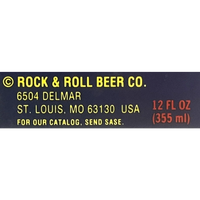 Thumbnail for Vintage 1980s Rock and Roll Beer Label, St. Louis, MO, 🎶 Jukebox!