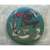 Thumbnail for Vintage 1995 Looney Tunes Pin, I Love Bugs, Unopened in Package!