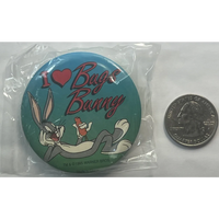 Thumbnail for Vintage 1995 Looney Tunes Pin, I Love Bugs, Unopened in Package!