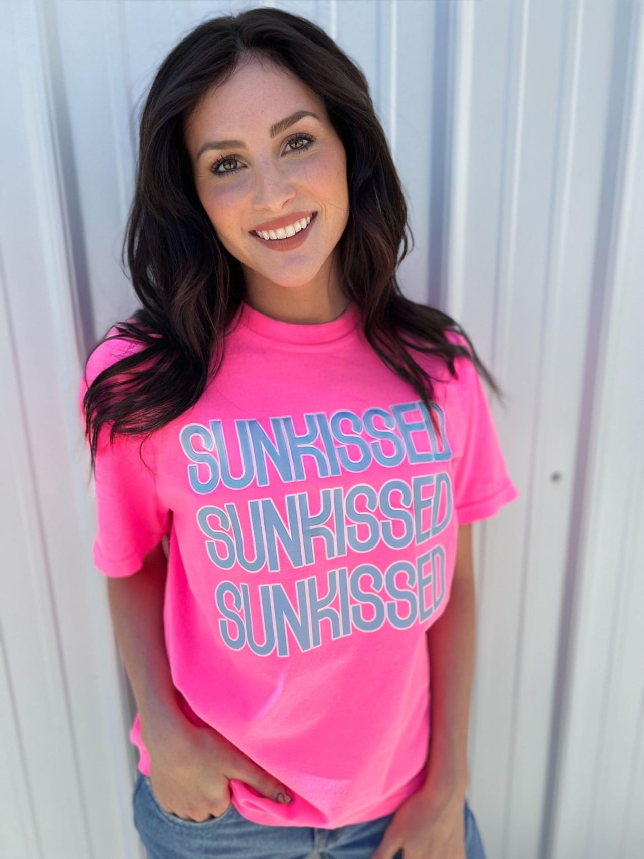 Sunkissed Repeating Tee - 1 COLOR -