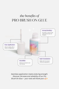 Thumbnail for Pro Brush-On Nail Glue