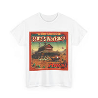 Thumbnail for Alien T-Shirt, Santa's Workshop on Mars, Holiday Collection - 2 COLORS -